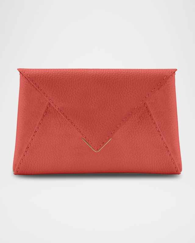 Lee Small Pouchet Leather Clutch Bag